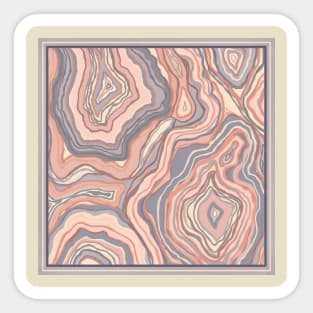 Pastel Agate Sticker